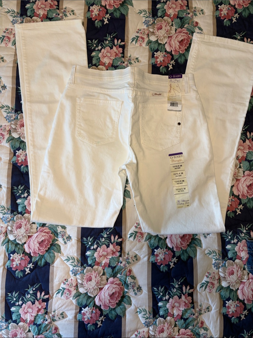 Wrangler Q-Baby Jeans, White